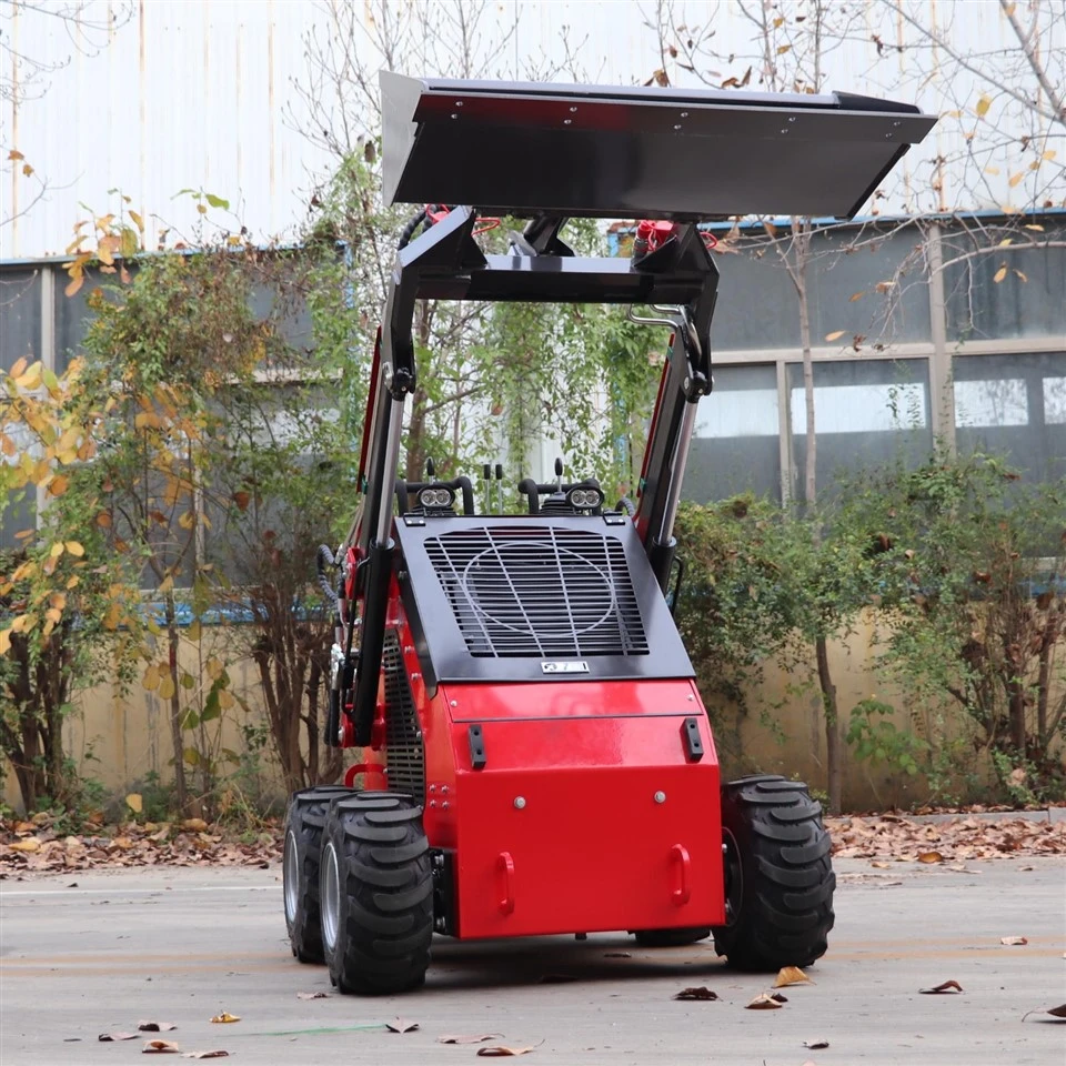 Compact Wheeled Skid Steer Loader factory
